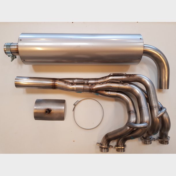 RACE UPGRADE 4-2-1 STAINLESS MANIFOLD WITH LINK PIPES AND TAPERED PRIMARIES