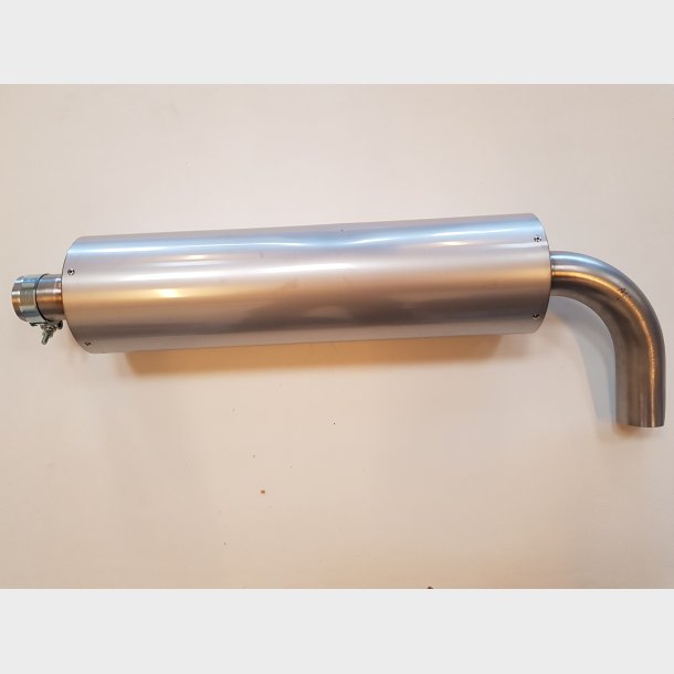 6 INCH STAINLESS STEEL REPACKABLE SILENCER